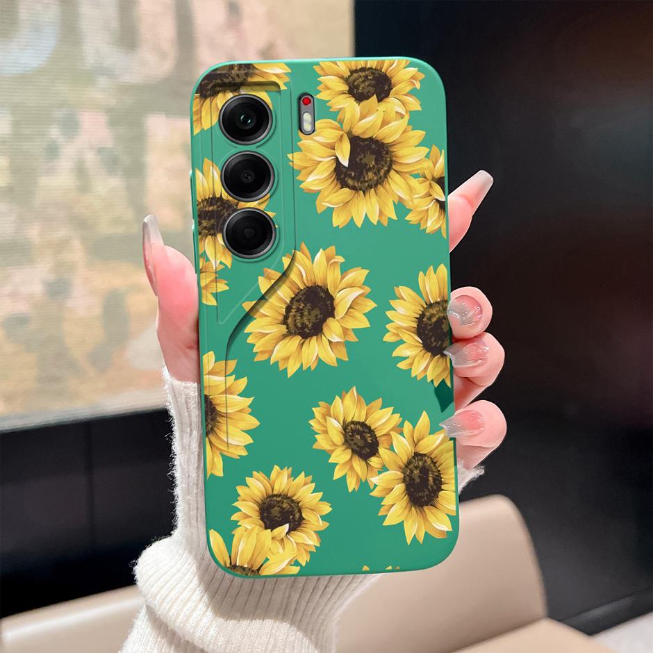 For Tecno Camon 40 Pro 4G 5G Case Cute Sweet Girls Cat Soft Silicone Protective Back Cover For TecnoCamon40 40Pro Fundas Bumper