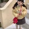 Knitted Charming Childrens Bag With Adorable Dragon Fruit Design For Boys Girls And