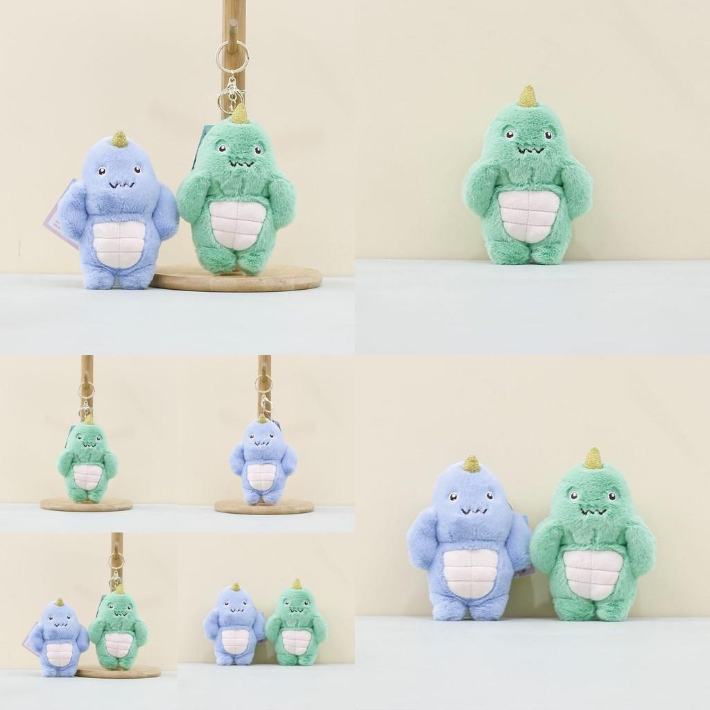High Quality Pp Cotton Filled Muscle Dinosaur Plush Toy Keychain For Kids And Adults