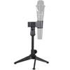 Fujirec Lightweight Desktop Microphone Stand with Adjustable Length and Angle, Tripod and Microphone Holder Included, Compatible with Lightweight Dyna