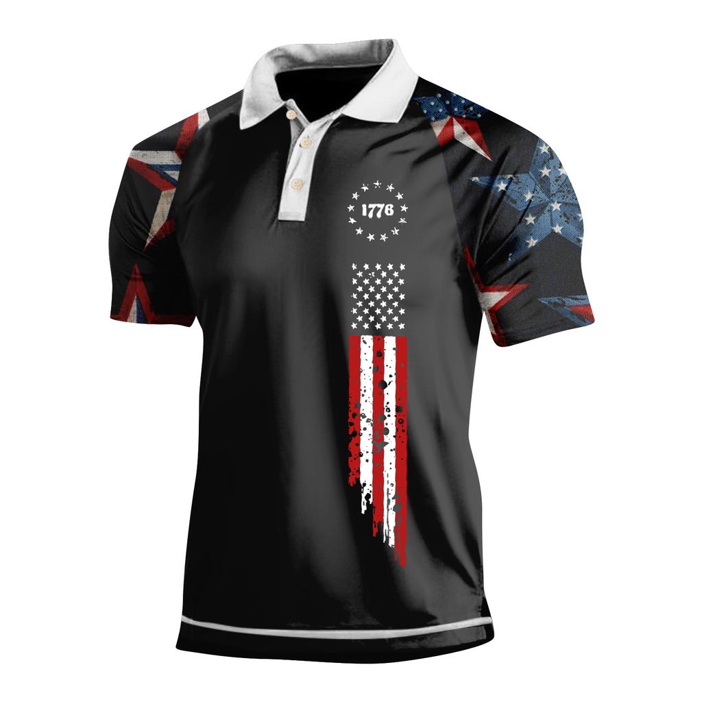 Мужская летняя дышащая рубашка с короткими рукавами и культурой отдыха