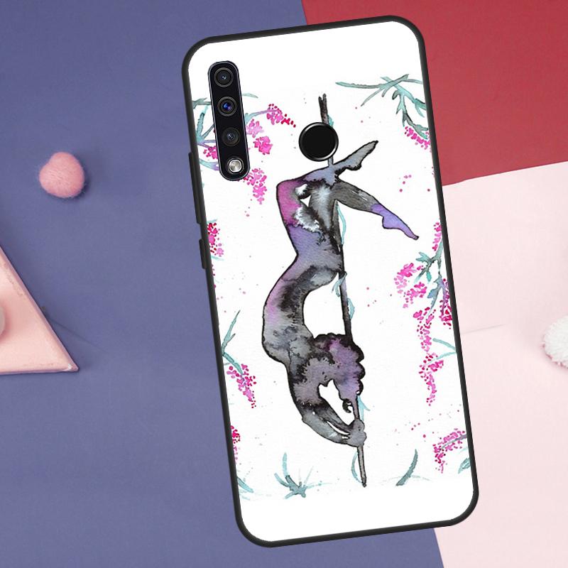 Pole Dancer Dancing Case For Huawei Nova Y72 Y73 Y70 Y90 Y60 Y61 Y91 12s 12i 11i 8i 9 10 SE P30 P40 Lite P60 Pro