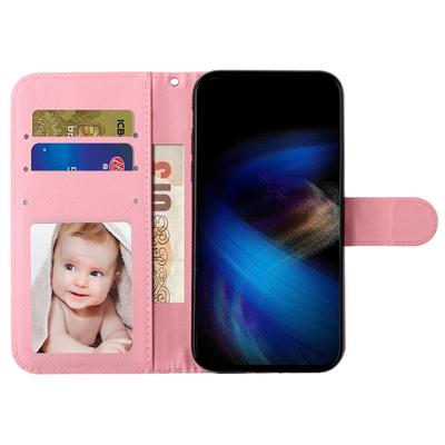 Чехол-кошелек для Samsung Galaxy S25 FE, кожаный чехол для телефона с 3D-рисунком и ремешком