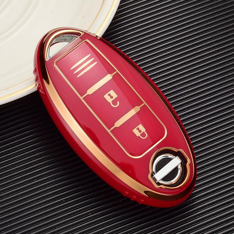 Модный чехол для ключей из ТПУ, брелок для Nissan Qashqai X-Trail T32 T31 Juke J10 J11 Kicks Tiida Pathfinder Note для Infiniti
