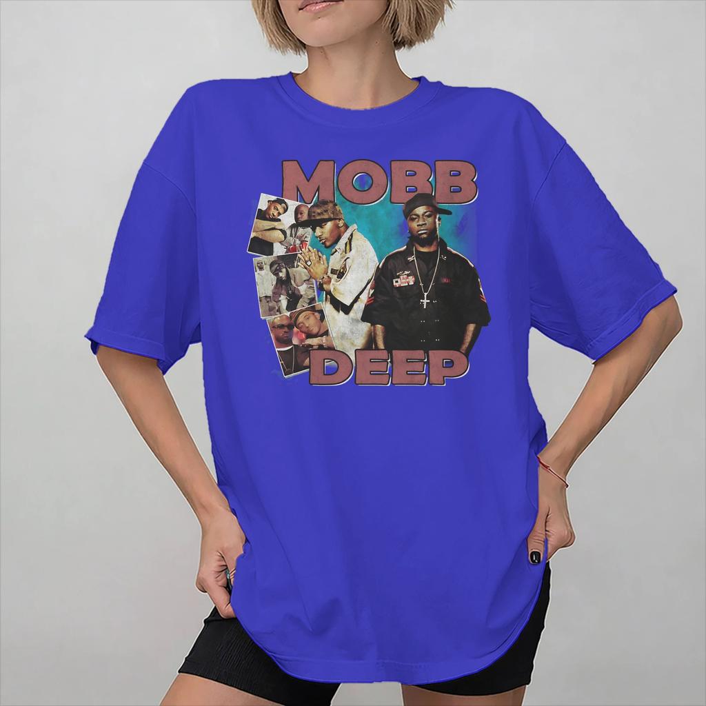 Mobb Deep The Infamous Tee Shirt for Unisex Women Graphic Printed T Shirts 100 Cotton Clothing