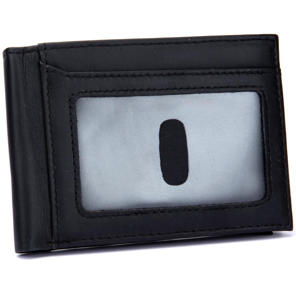 RFID защита от кражи мужские кошельки карман для монет кошелек держатель для карт на молнии кошельки из натуральной коровьей кожи