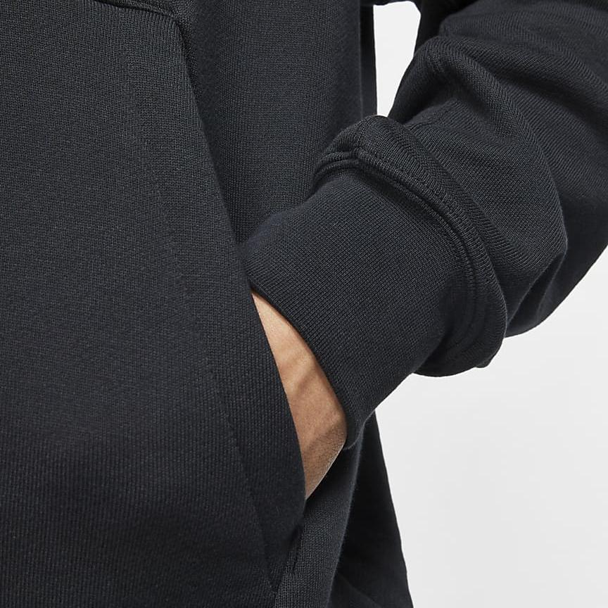 Nike Спортивная одежда Sport Pack Пуловер из французской терри с капюшоном Мужские топы Черный BV4541-010