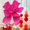 Large-scale Oversized Paper Kite Flower 3D Wrinkled Paper Flower  Large Scale Event