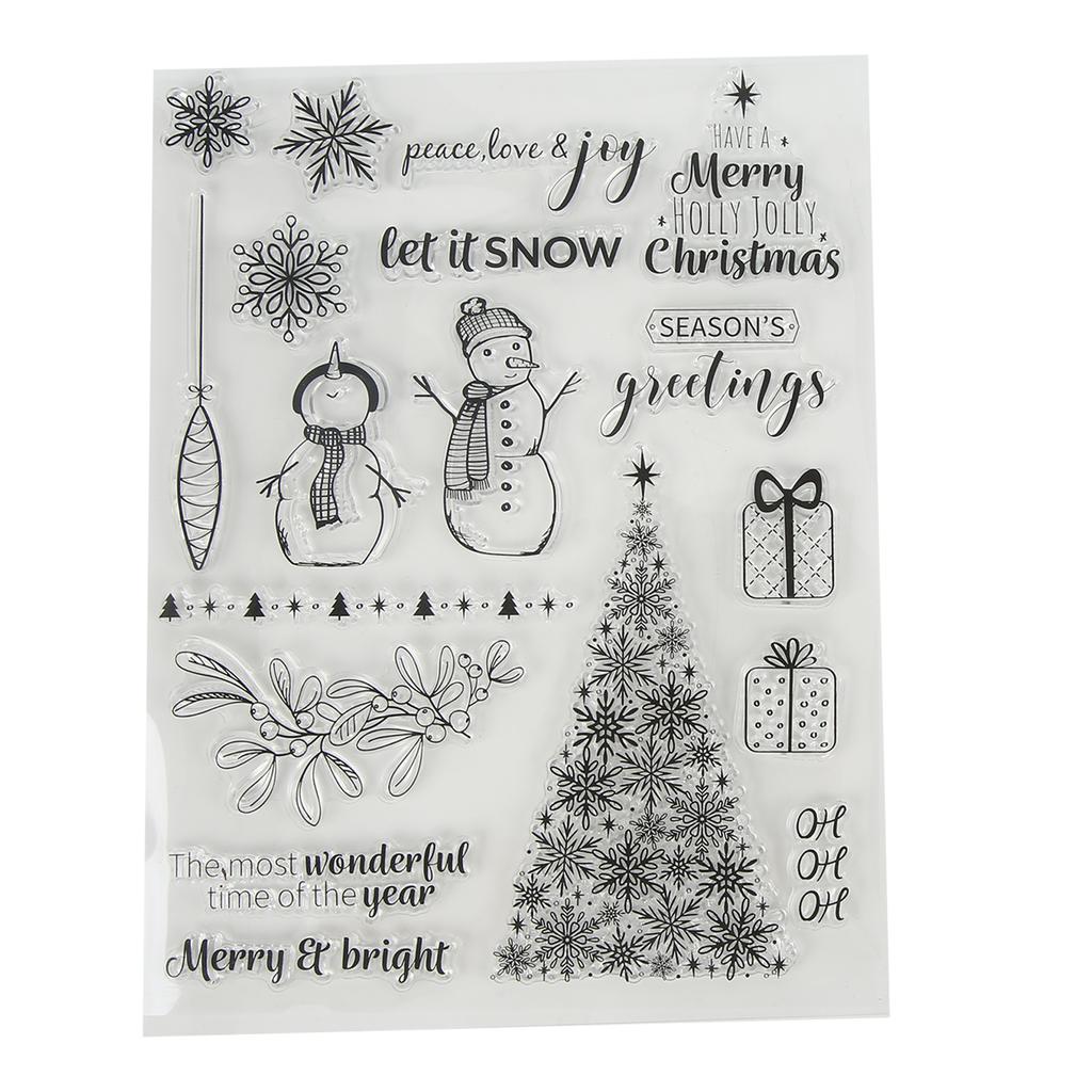 Transparent Stamp Safe Healthy Unique Clear Pattern Easy Convenient Wide Application Clear Stamp