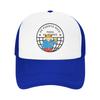 Adult DtMF Puerto Rico Bad Bunny Trucker Caps HipHop Mesh Baseball Cap Polyester  Hat Sun Hats Adjustable Trucker Cap Summer