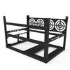 Stackable For ETH BTC Ethereum 6/8GPU Open Air Mining Rig Frame Case Computer Cr