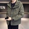 Куртка мужская весенне-осенняя новая с капюшоном мужская американская кэжуал универсальная