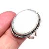Natural Mother Of Pearl Gemstone 925 Solid Sterling Silver Jewelry Ring S.9 A0f94