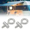 Stainless Steel Piping Rails Stoppers 6mm Compatible For Caravans Motorhome Camping Tent Accessories Secure Attachment