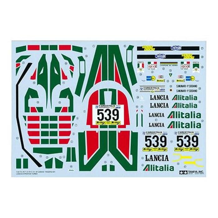 Tamiya 1/24 Scale Special Lancia Stratos Turbo Plastic Model 25210 (x 1)