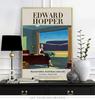 Плакат выставки Эдварда Хоппера, Художественные репродукции «Утреннее солнце», Настенная картина «Ночные ястребы», Настенное искусство с пейзажем из современной американской жизни без рамки