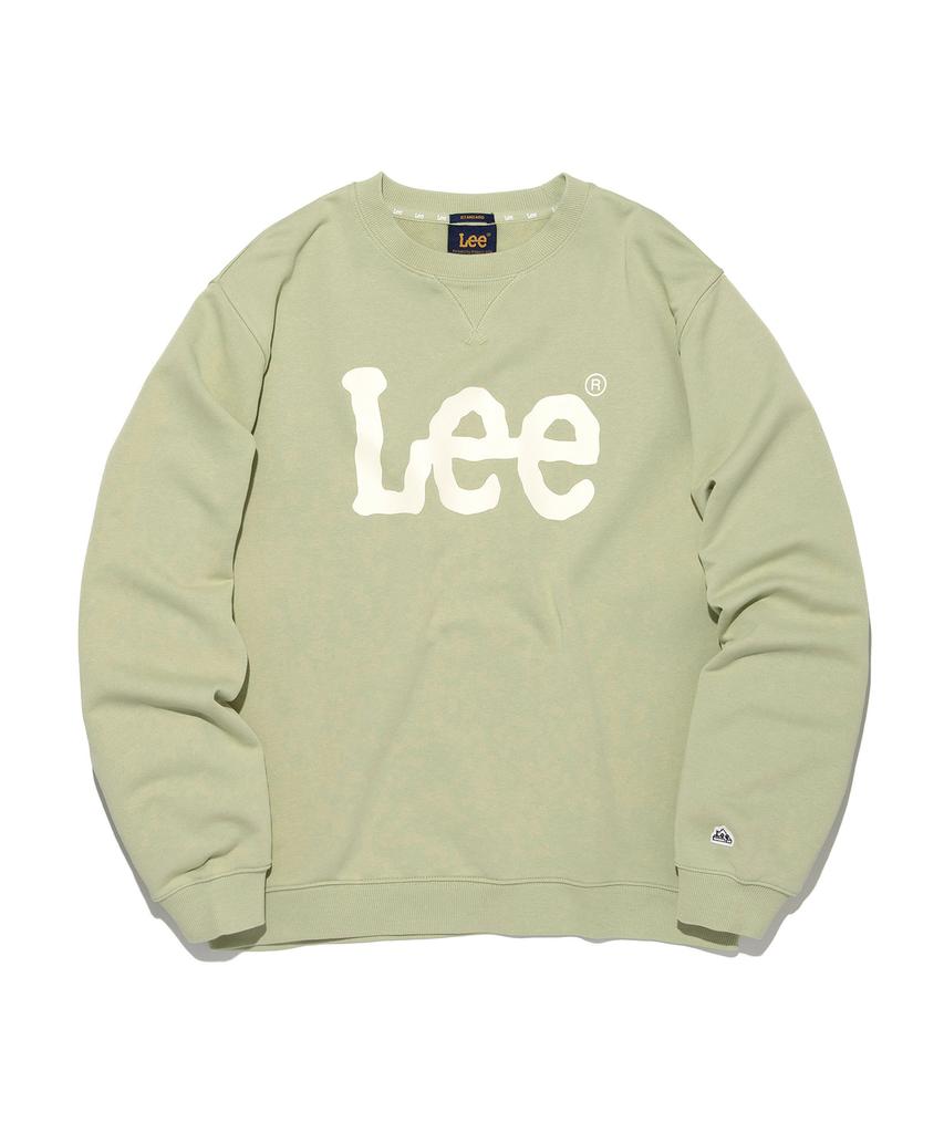 LEE Big Twitch Logo Sweatshirt Light Green