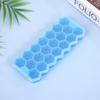 Силиконовый сотовый лоток для кубиков льда с крышкой