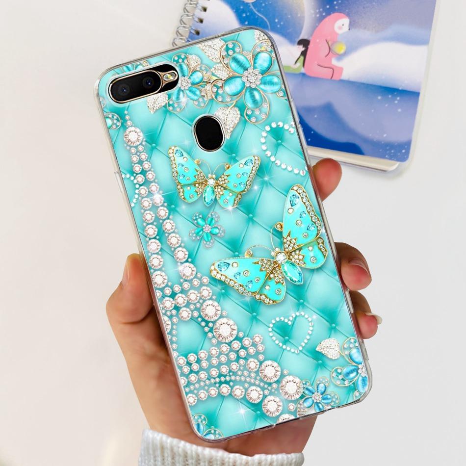 For OPPO A5S Case Cute Pattern Soft Silicone TPU Cover Cases For Oppo A5Ss AX5s A 5S CPH1909 CPH1920 CPH1912 Phone Shell Bumper