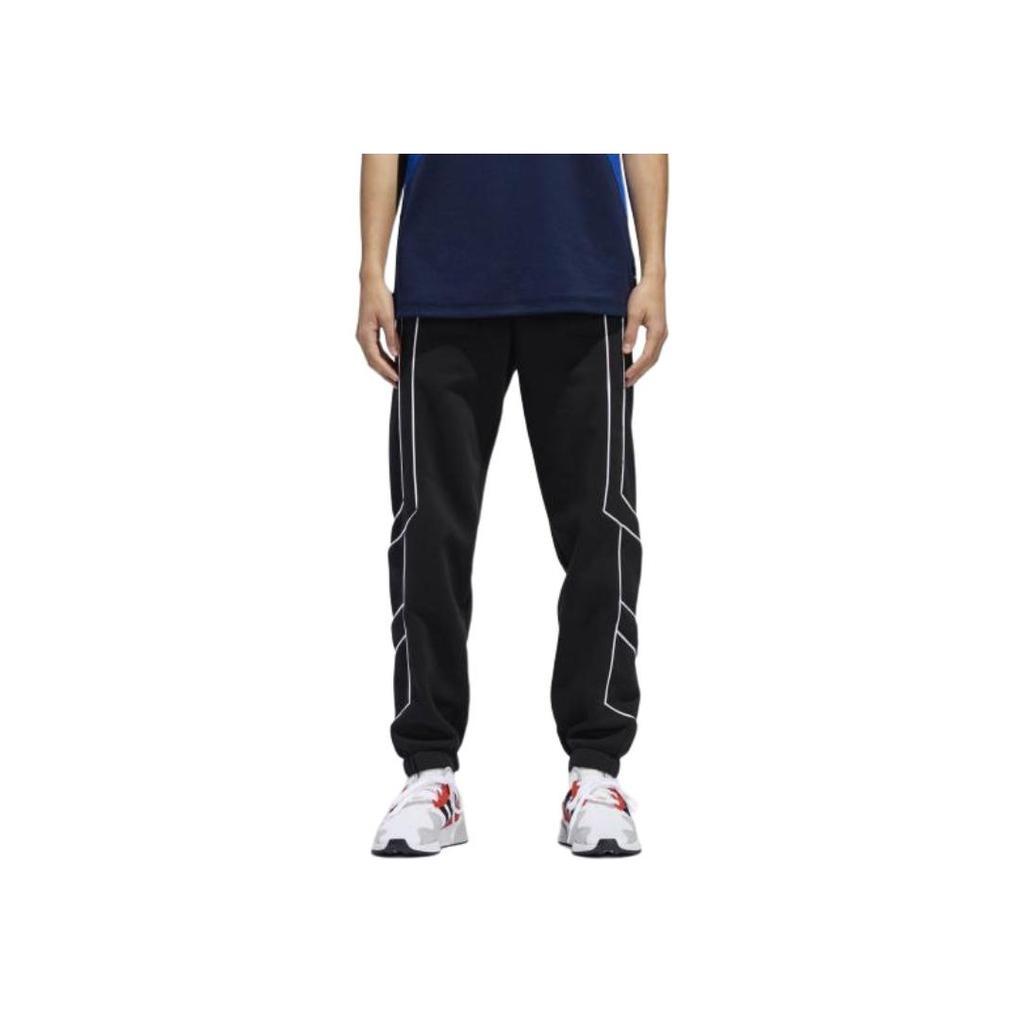 Adidas Originals EQT Outline TP Mens Mid-Rise Knitted Sports Pants Men Bottoms Black DH5223