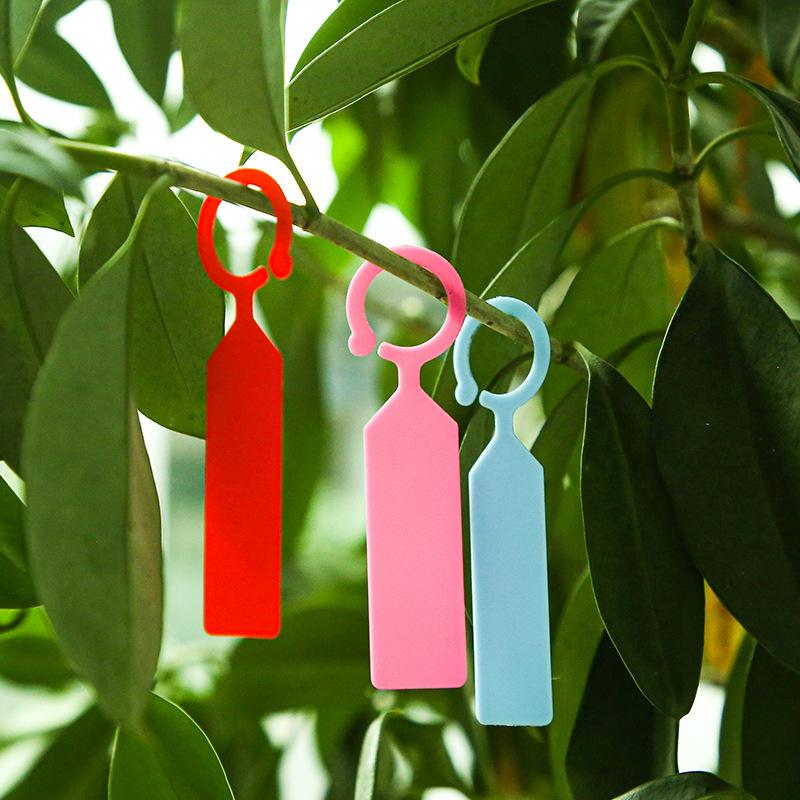 100Pcs Reusable Waterproof Plant Labels - Plastic Garden Markers for Flowers, Vegetables & Greenhouse Use