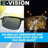 Солнцезащитные очки X-VISION, очки ночного видения, поляризованные, 2 шт.