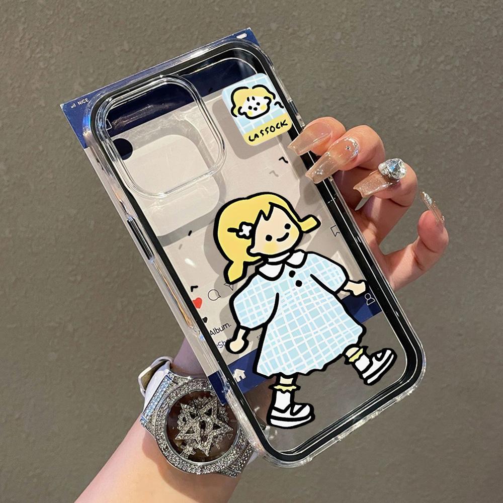 Расписной чехол для телефона для iPhone 17 11 12 13 14 15 16 iPhone 17 12 13 14 15 16 Pro 17 12 13 14 15 16 Pro Max Высококачественный расписной милый чехол для телефона с животными