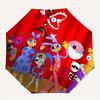 1pc Circus Themed High-quality Umbrella,Automatic Opening and Closing Umbrella,Multi-functional Umbrella G0811303