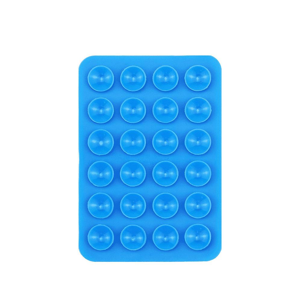 6/3/1 шт. Присоска Настенная подставка Коврик Многофункциональный Силиконовый Присоска Держатель для телефона Квадратный Противоскользящий Односторонний Кожаный Чехол Крепление