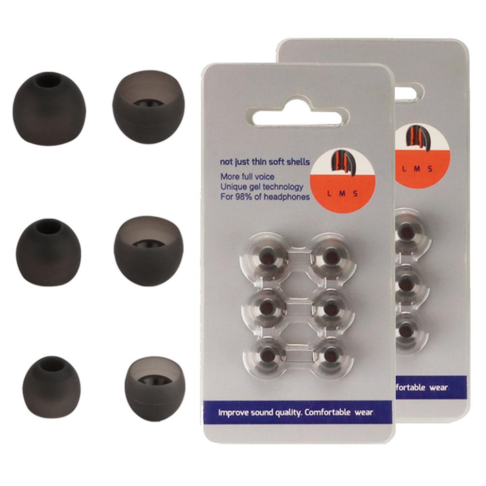 Для JBL TOUR PRO+ Силиконовые затычки для наушников Сменные амбушюры Затычка для ушей Размер S M L Внутриканальные наушники-вкладыши Аксессуары