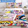 Power police  Adventure 3pcs K-pop music group Bedding set,Ideal for Bedroom, Dormitory,Including Duvet Cover And 2pcs Pillowcases,Fan gifts