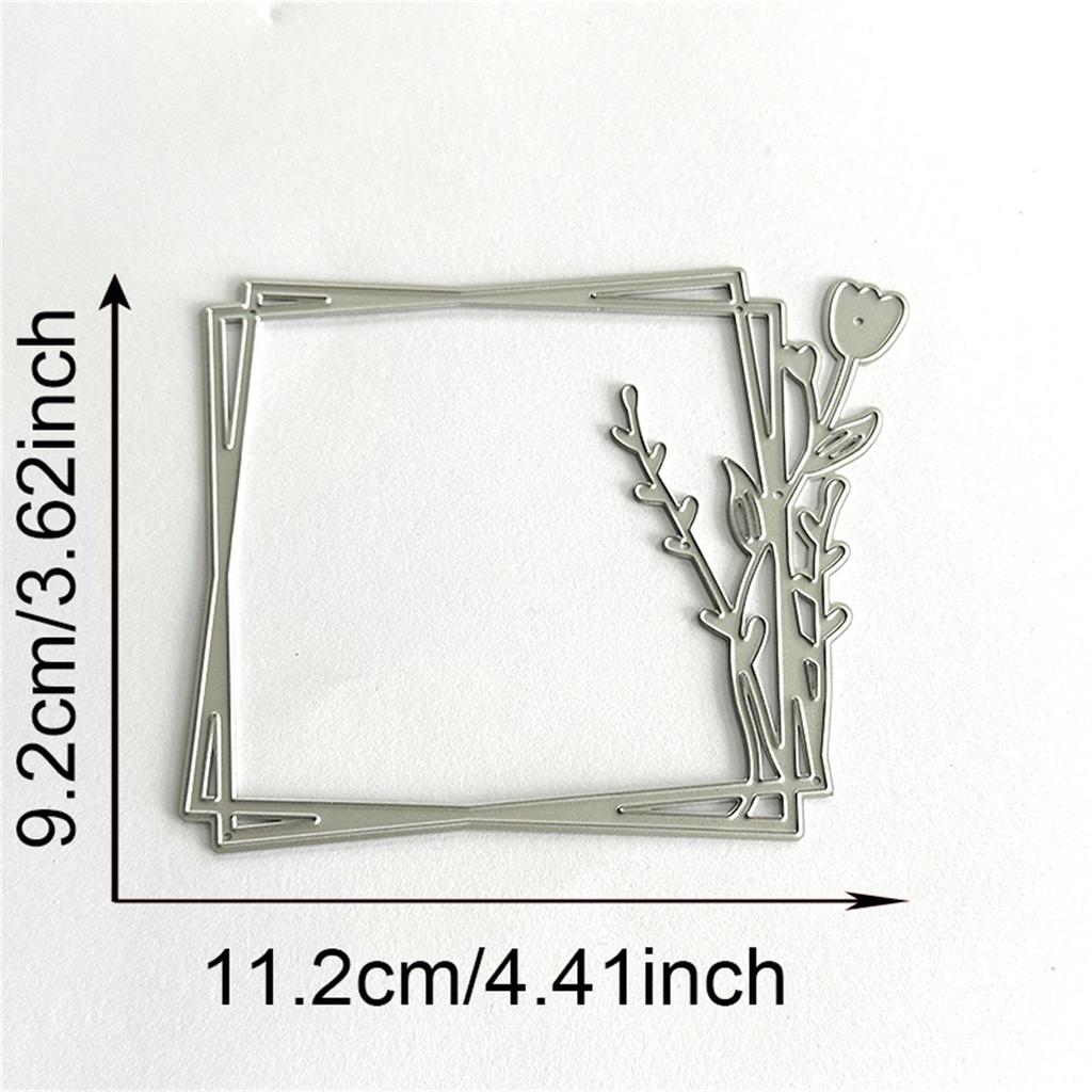 Picture Frame Carbon Steel Die Cut Templates Decorative Embossing Paper Dies for Scrapbooking Photo Album Card Making