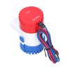 Bilge Pump DC SemiAutomatic Switch Electric Small Submersible Pump for Drain Provide Power 12V/24V 350/500/750/1100GPH