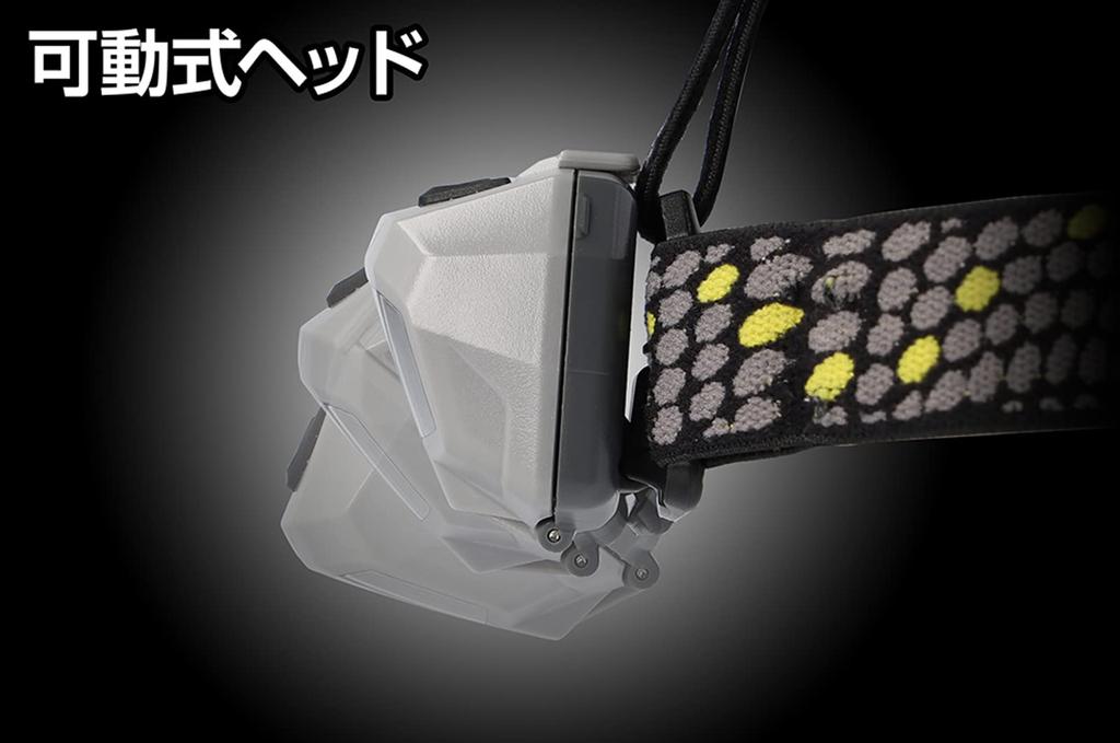 GENTOS LED Headlight 230 Lighting 6 Uses 3 AAA Batteries Combibreaker [Brightness lumens/Practical hours/Dustproof/Splashproof] CB-101D