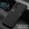 Магнитный чехол для телефона Redmi Note 14 Pro Plus для Redmi Note 11 10 9 Pro 11S 10S 9S Матовый противоскользящий чехол для телефона