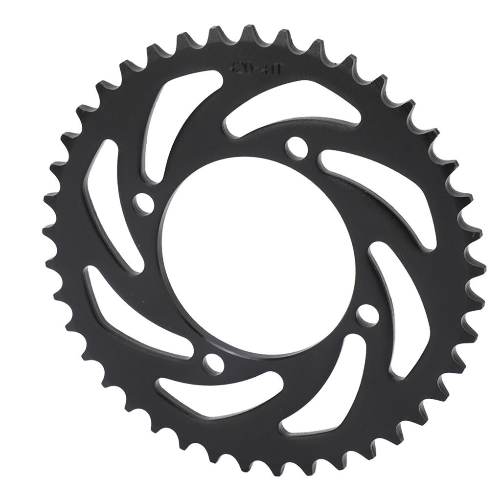 420 41T Звездочки цепи мотоцикла Стальная задняя звездочка для DIY ATV Картинг Ремонт Аксессуары