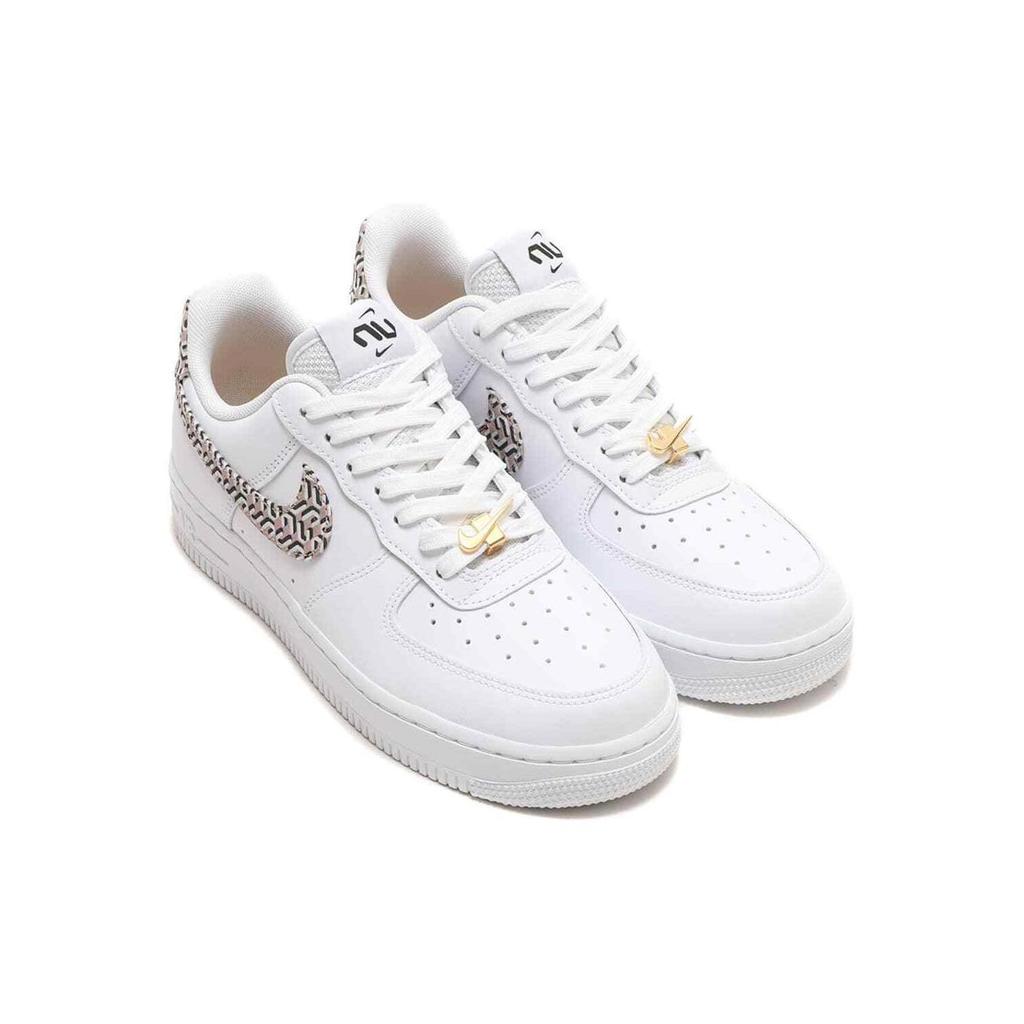 Nike Air Force 1 LX United in Victory - Белые женские кроссовки Hemp Black Summit-White DZ2709-100