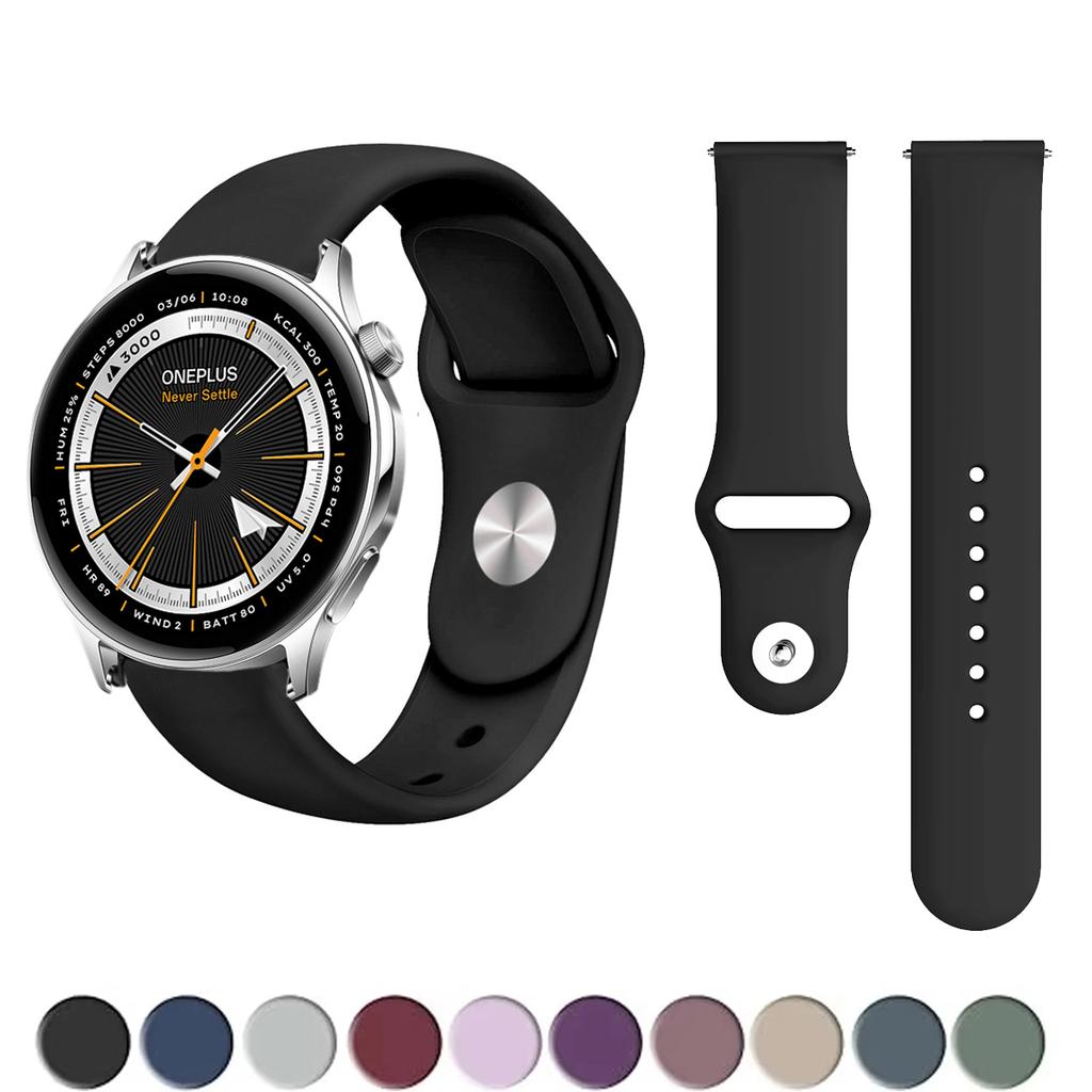Band For Oneplus Watch Lite smartwatch Accessories Sport Silicone Bracelet correa Oneplus Watch 3 2r 2 46mm 22mm watch straps