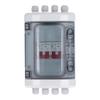 DC Miniature Circuit Breaker Box 2 in 2 Out PV Solar Disconnect Switch Power Distribution UV Proof IP65 Waterproof 500V