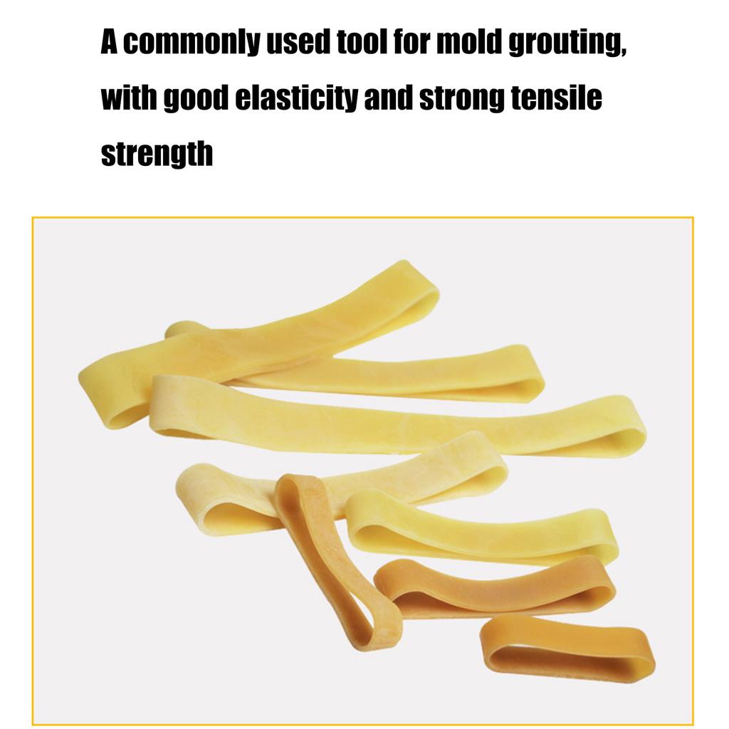 14 Pcs Plasters Molds Rubber Bands Pottery Tool and Supplies Ceramics Rubber Bands Elastic Rubber Wrapping Bands