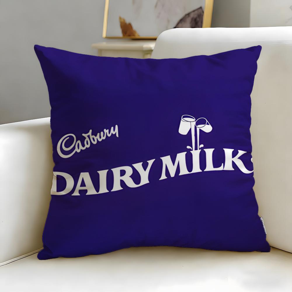 Классический бренд снеков Cadbury Наволочка Мягкая и Легко стирающаяся – Универсальная для Дивана, Кровати, Путешествий и Офиса