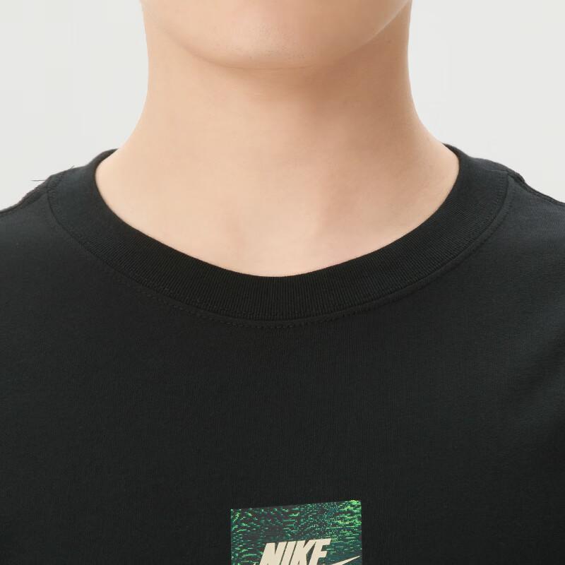 Nike Мужская повседневная футболка с коротким рукавом, дышащая, удобная, для тренировок, с круглым вырезом, топ IR4959-010