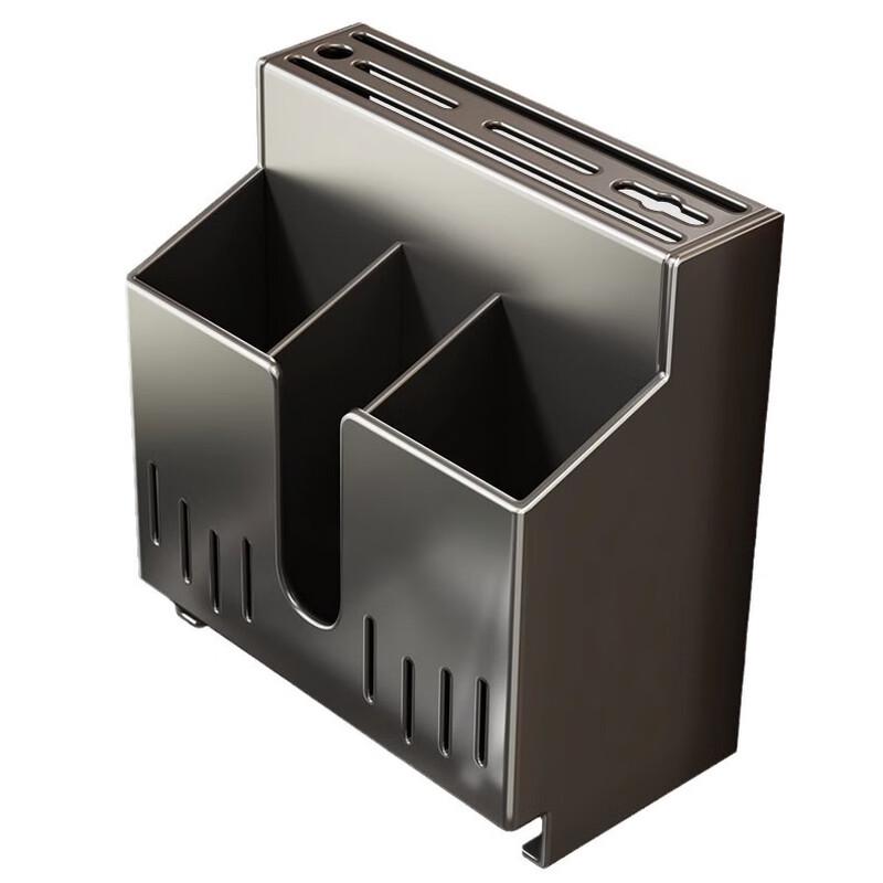 Stainless Steel Dual-Use Chopstick & Knife Organizer Set