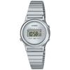 Casio Classic Small Round Case Silver La700we 7ajf