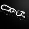 1PC Fashion Car Keychains Rope Card Keyring Anti-lost Phone Number Leather Bradied Rope Vehicles