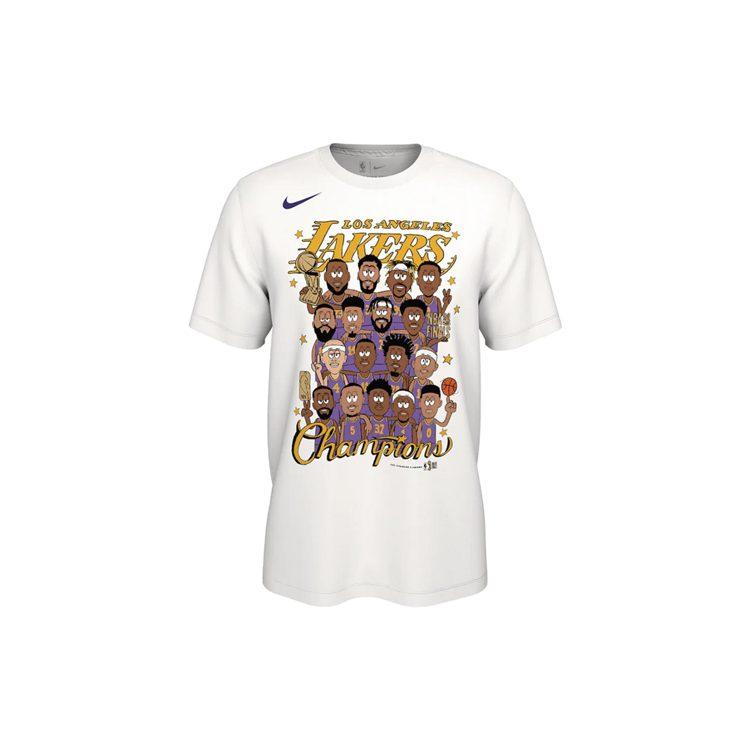 Nike Лос-Анджелес Лейкерс Клуб Чемпионов Состав Футболка DM4553-100