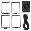 Camera Cooling Fan Rapid Cooling Silent 2 Speed Camera External Cooling System External Cooler for