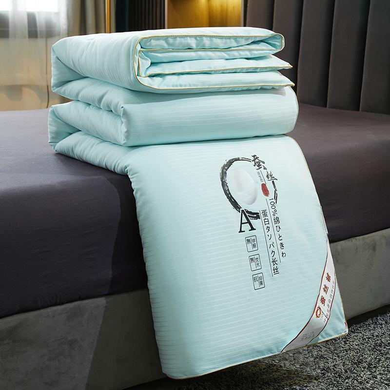 Silk Quilt Spring Autumn Quilt Luxury Silk Winter Quilt Home Hotel High Quality Comforter Two-in-one Quilt Core Gift Quilt