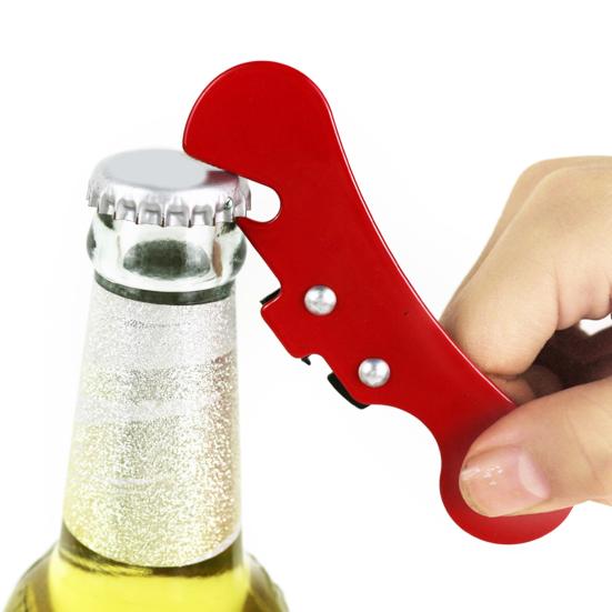 Ручной консервный нож, брелок, карманный открывалка для пивных бутылок, нержавеющая кухонная утварь для кемпинга и пешего туризма