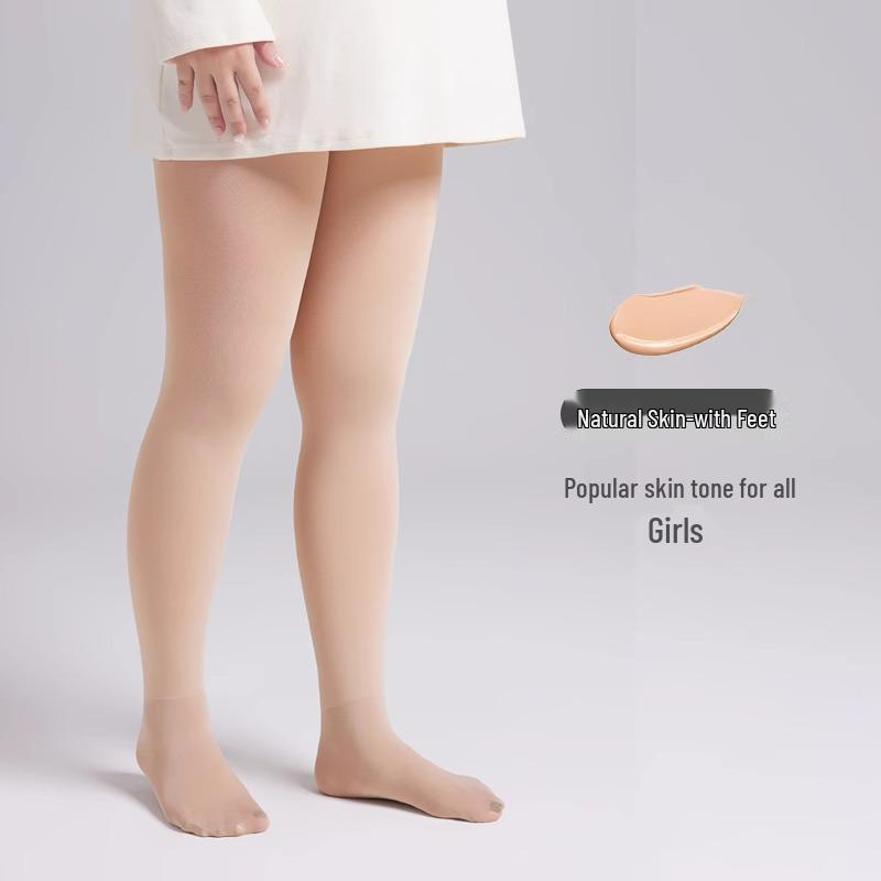 Колготки большого размера с нескользящей флисовой подкладкой для женщин - Осень/Зима